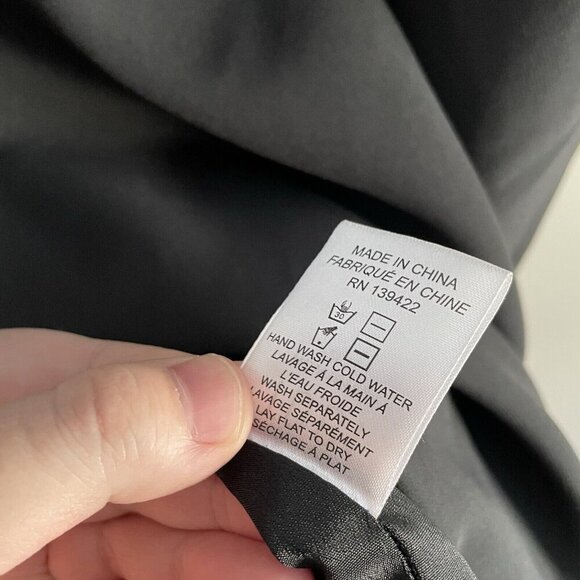 Tobi Women Size M Black Plunge V-Neck Sleeveless Side Cutout Mini Dress - Picture 7 of 9